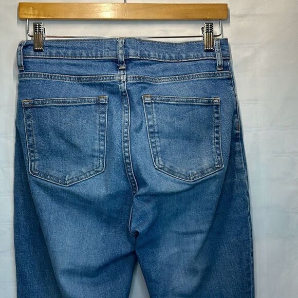 Everlane Blue  High Rise Jeans Light Wash Cotton size 29R - Picture 4 of 7